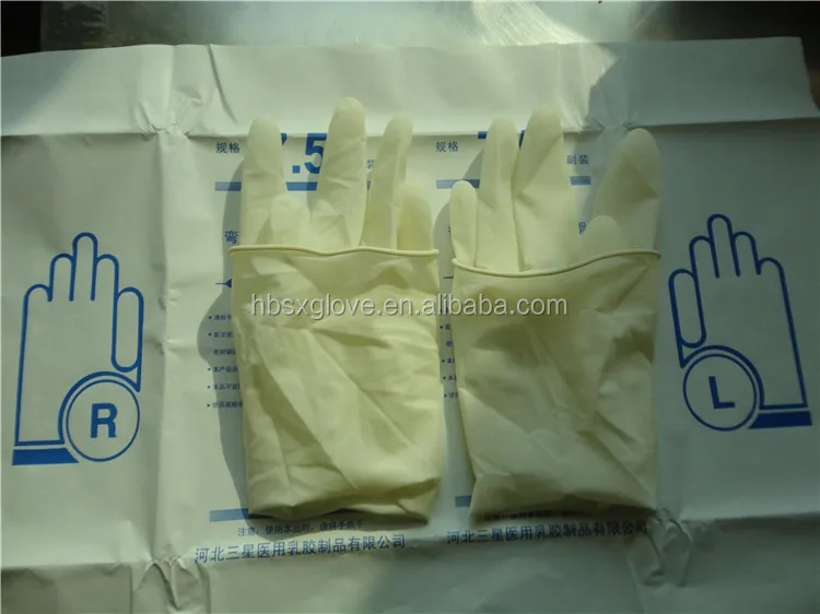 Одноразовые перчатки оптом с CE ISO хирургические перчатки латекс