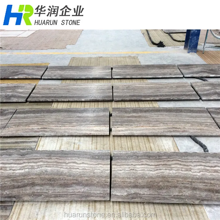 
Italian Travertine For Project Silver Grey Travertine Tile 