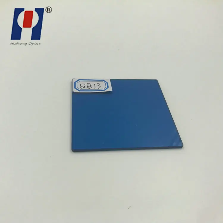 New Product QB Type Filter Green Cyanine Blue Optical Glass QB16 QB21/BG38