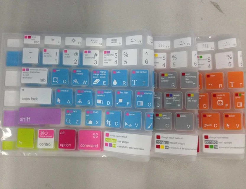 YTD 2013 Multi-fonction logic skin final cut pro xfull keyboard cover