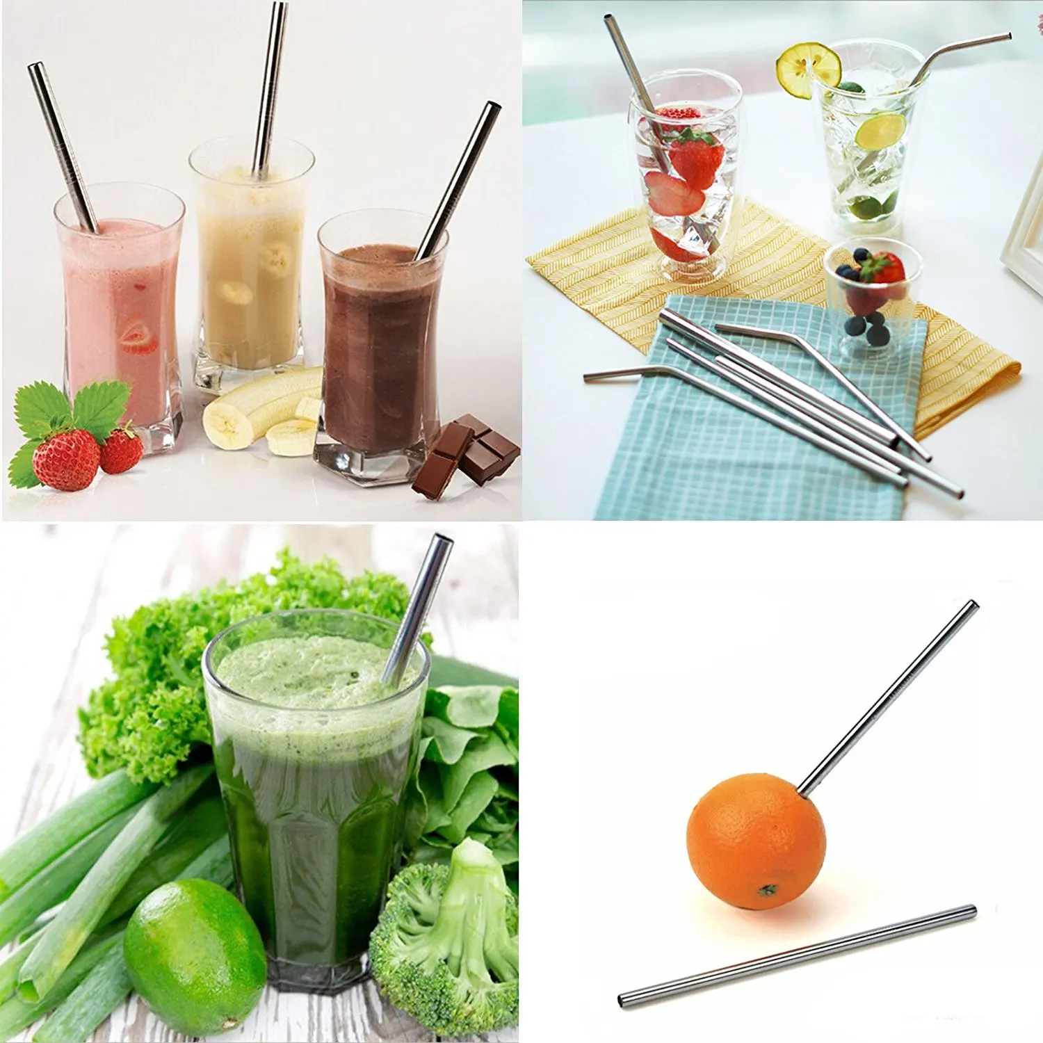 
Promotion product drinking straw metal drinking straws 