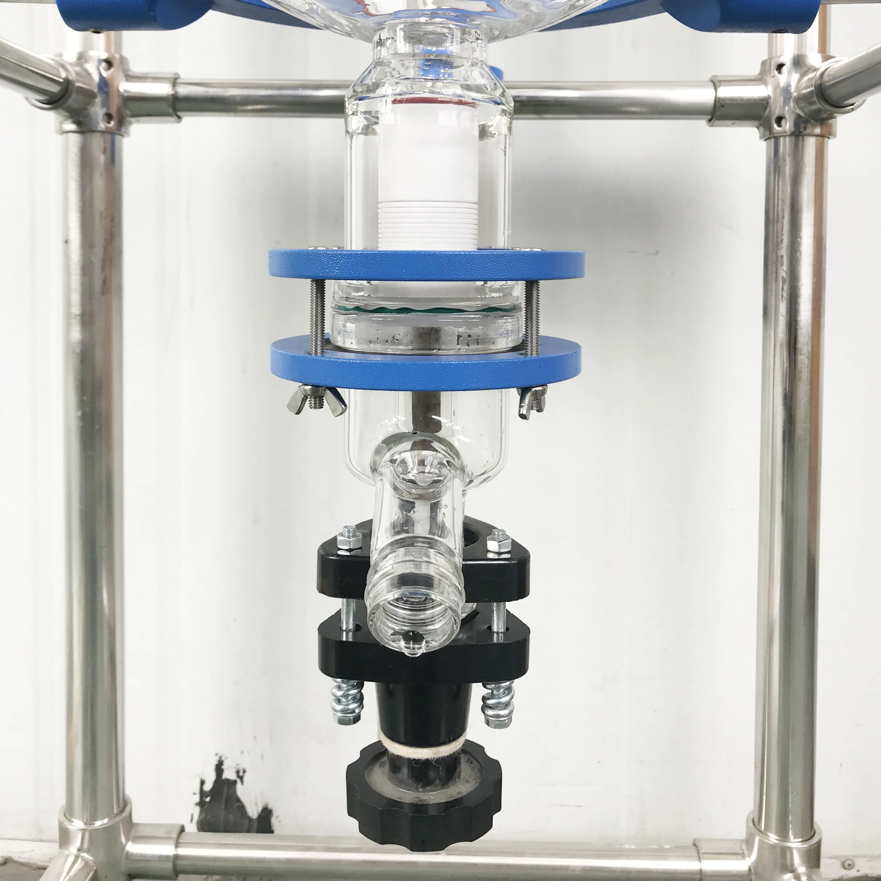 Hot sale Bioreactor 10L Chemical separator single layer glass reactor