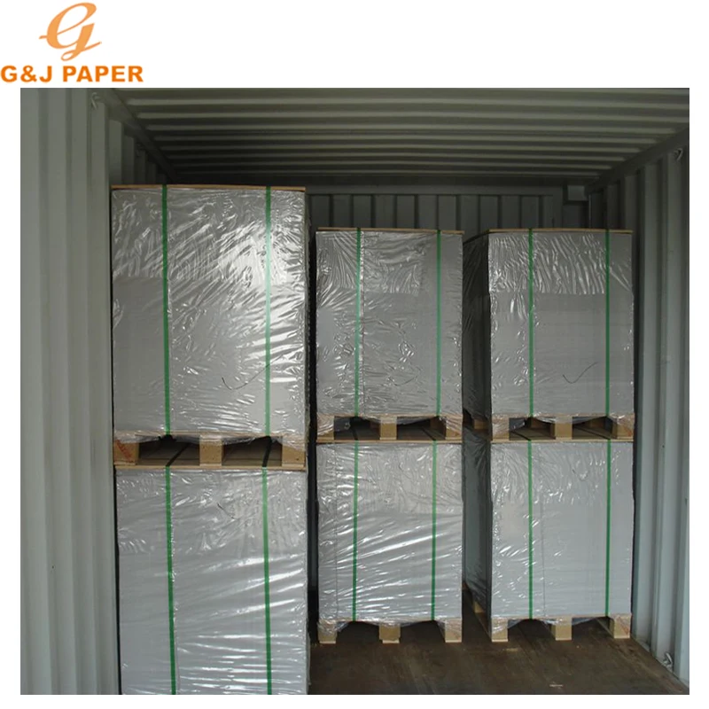  Лучшие цены на 2 стороны покрытая бумага доски с серой оборотной стороной