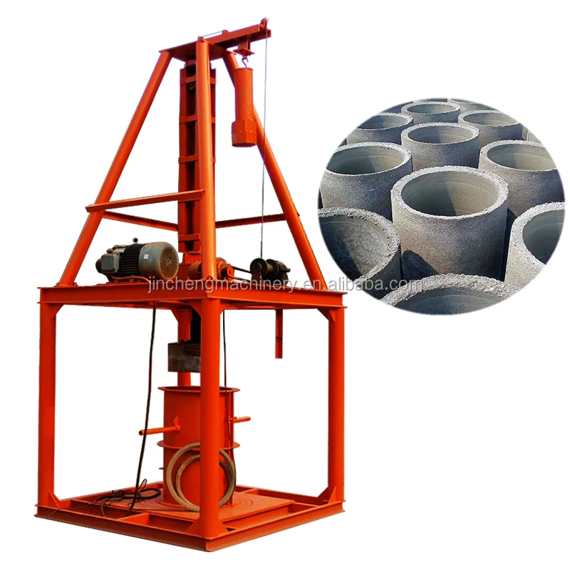JC-120 cement concrete pipe making machine for sale