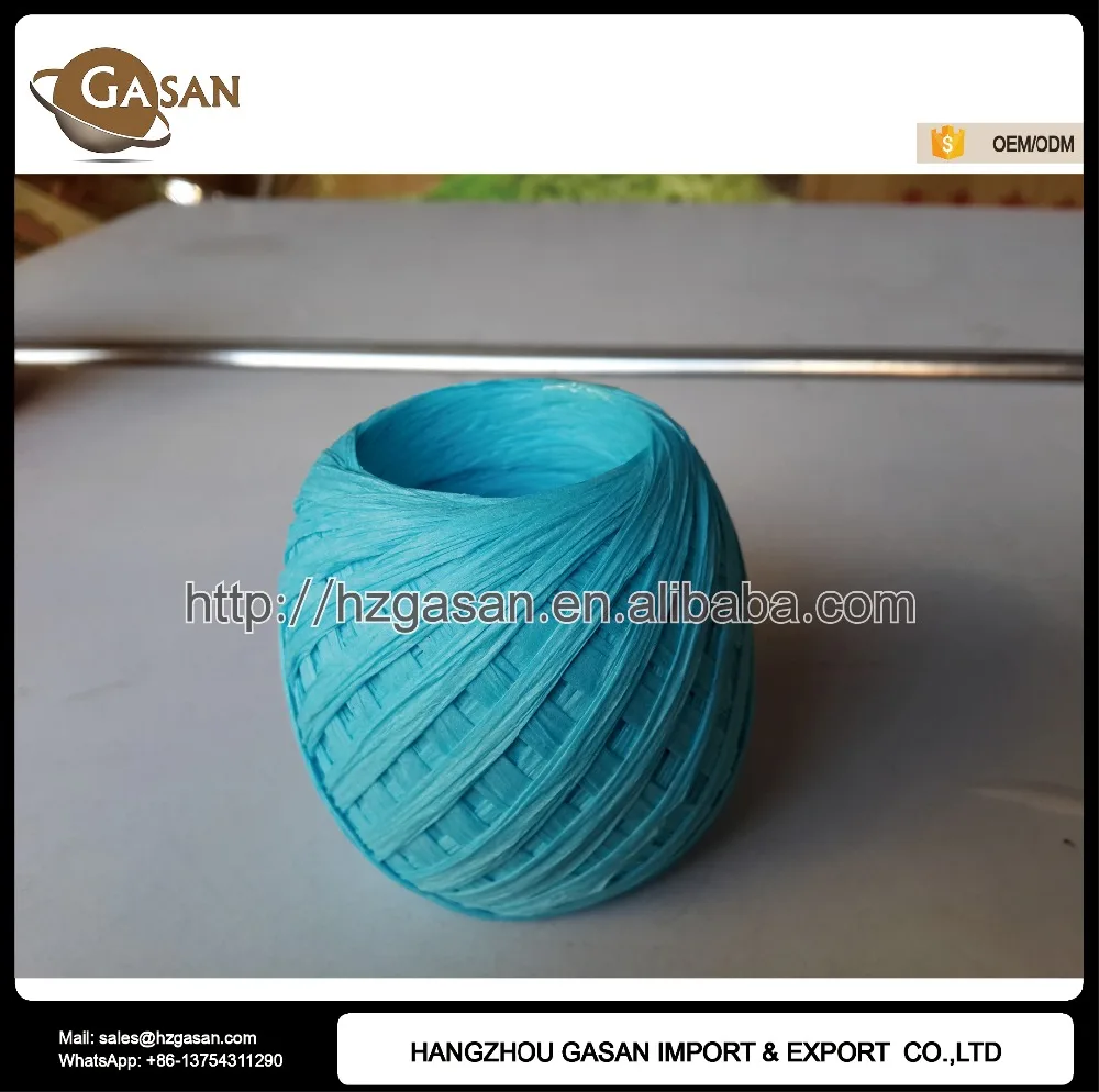 
Arts And Crafts Bright-colored Paper Raffia Crochet Yarn 