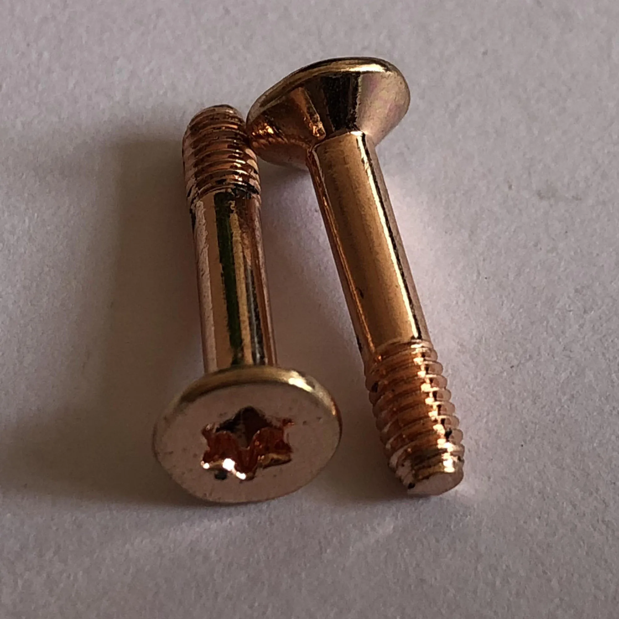 
Tronillo torx M3X12 countersunk machine screw head bronze screw 