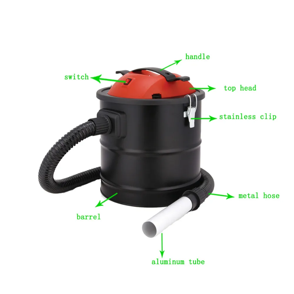 High Quality 20L with Blower  Custom Design 1200W Hot Ash Vacuum Cleaner