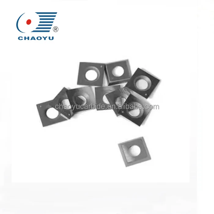 15*15*2.5mm 4xR0.5 Tungsten carbide wood planer blade for spiral cutter/Carbide planer blade for woodworking