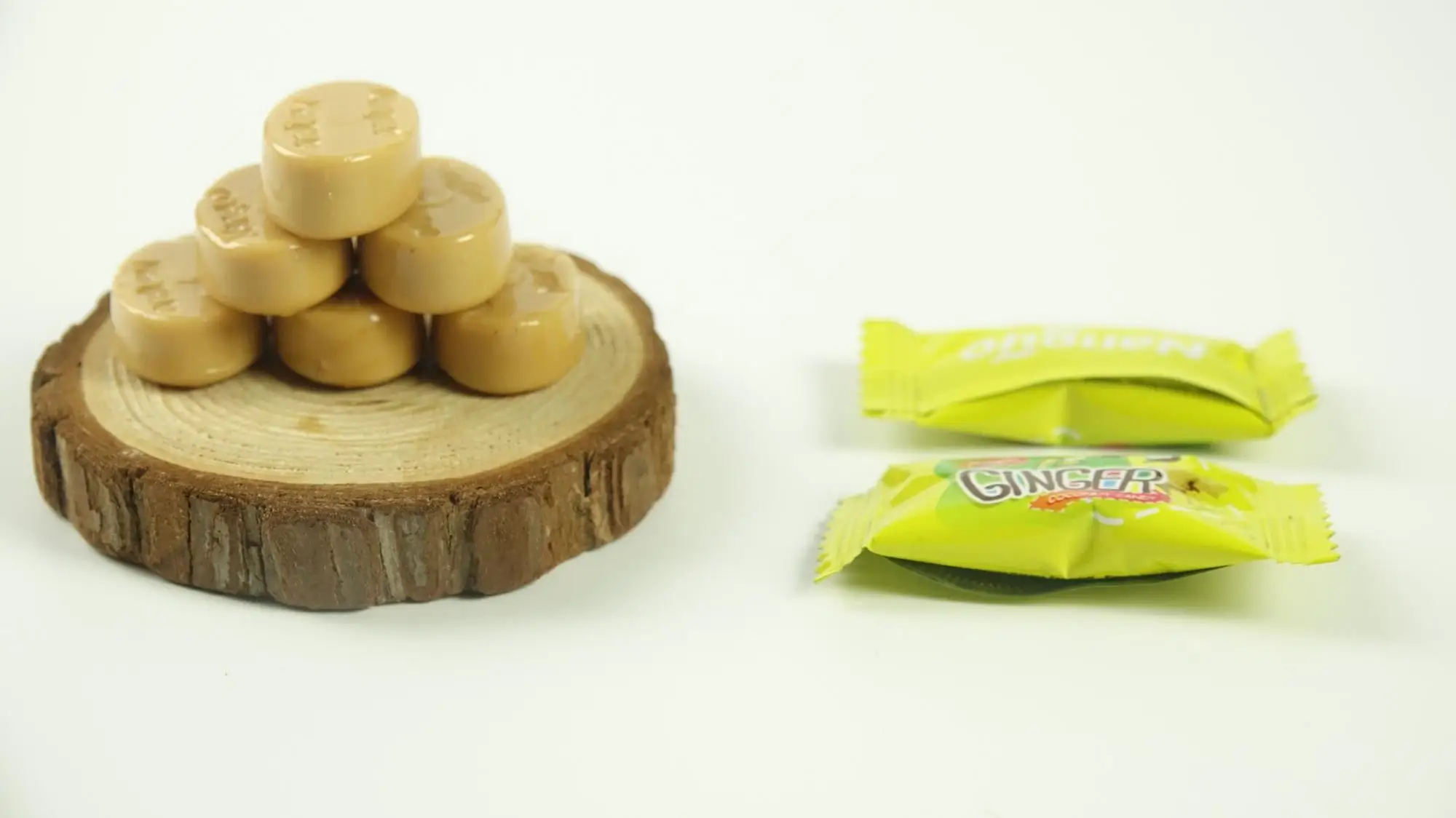  150g Ginger coconut hard candy halal