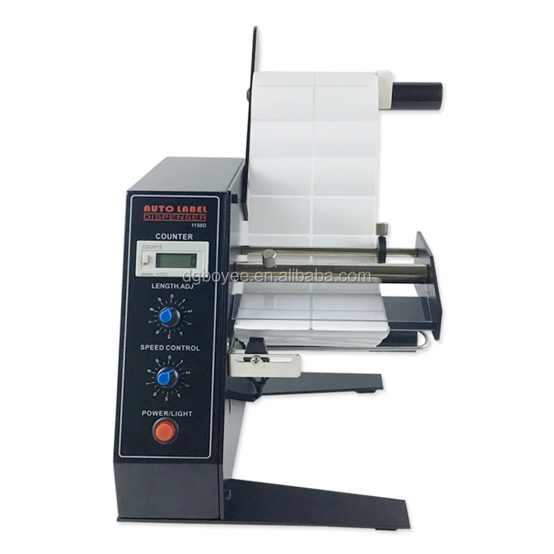 Automatic Label Dispenser 1150D Device Sticker 220V 50HZ Label stripping machine