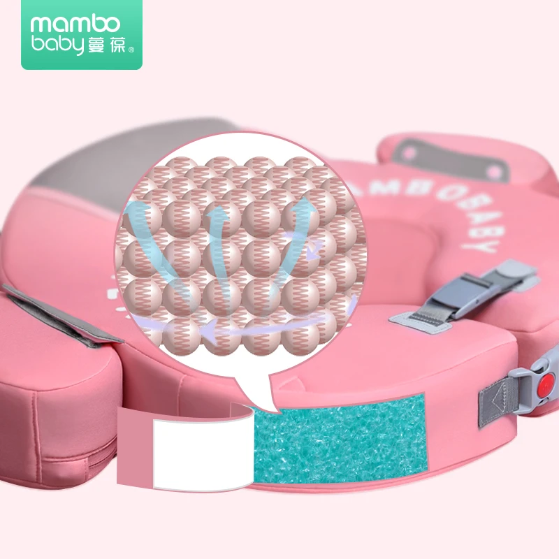 Mambobaby non-inflatable waist baby float swimming ring  not inflatable floats pool floating for infant kids children