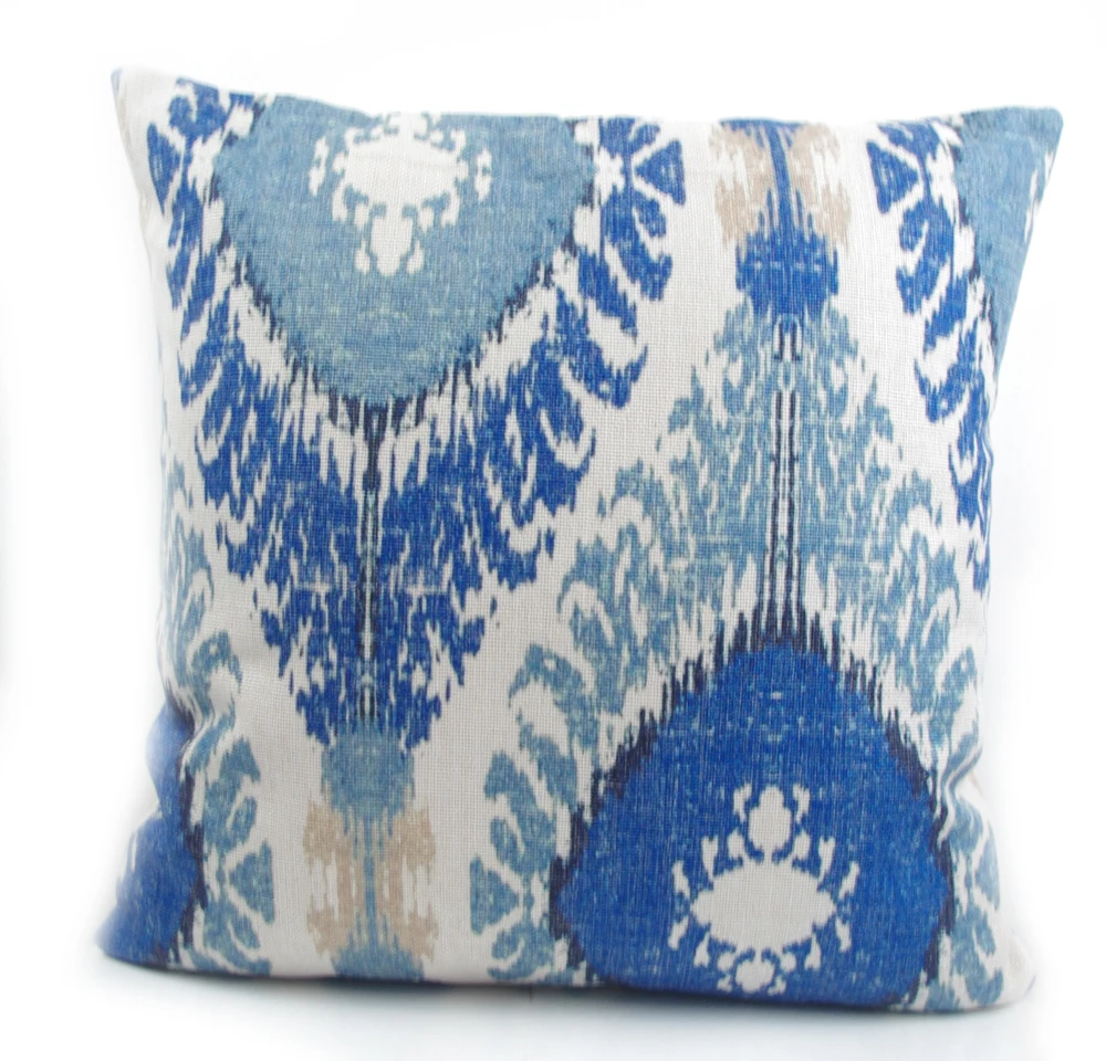 Decorative Custom Printed Cotton Linen Cushion Cover Pillow Case 65x65