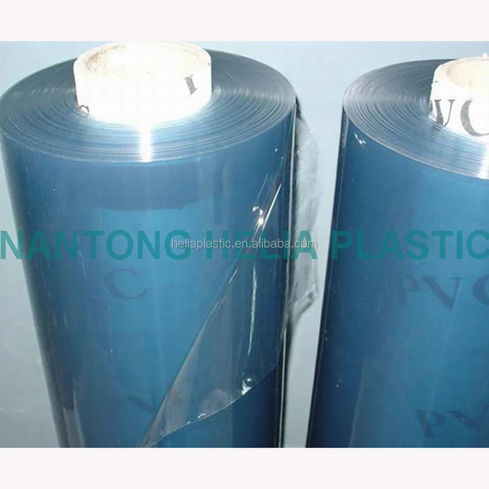 Super Clear Flexible PVC Transparent Film/PVC Super Clear Soft Transparent/Super Clear Roll Soft PVC Film
