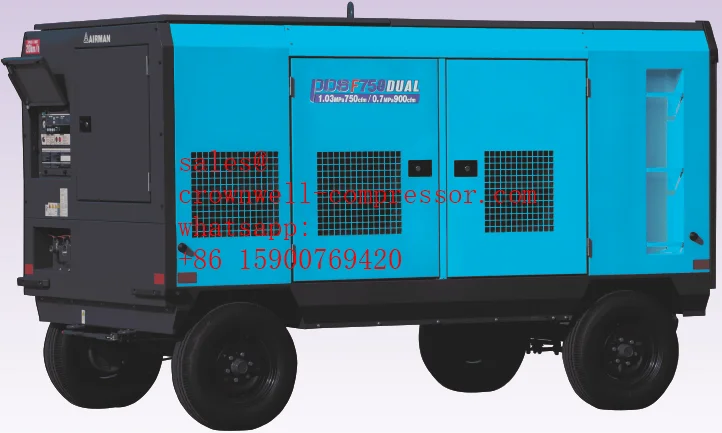 PDSJ1050S PDSK1050S PDSK1200S AIRMAN portable screw compressor ENGINE CAT