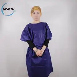 Disposable medical nurse pajamas scrub suit patient gown custom cotton hospital clothing non