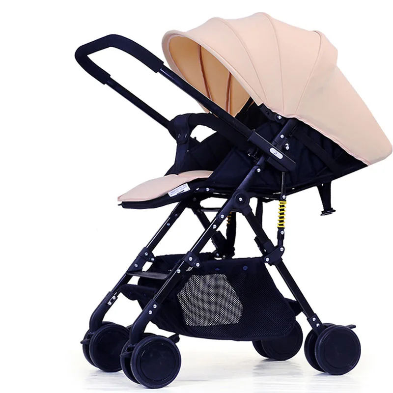 Buggy board reversible handel foldable stroller