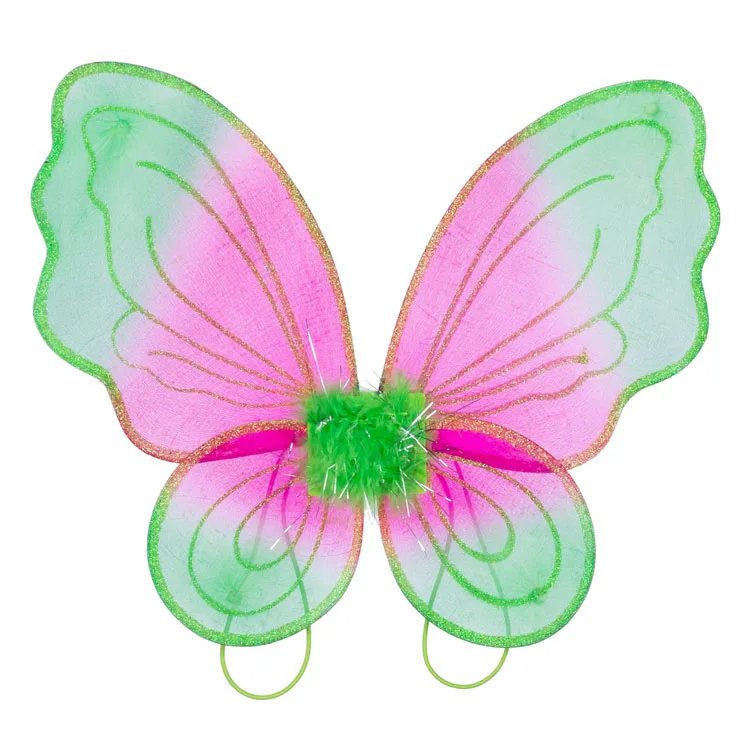 Wholesale colorful kids dress up costume fairy butterfly wings dress up cheap
