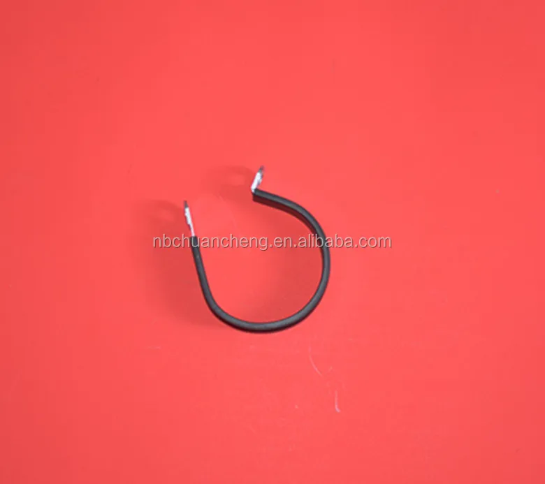 
1Inch Stainless Steel Cable Clamp,Rubber Cushioned Insulated Clamp 