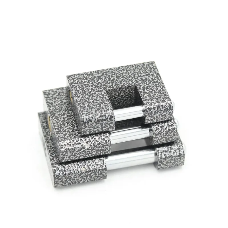 
New Coming Plastic Cover Iron/Brass Cylinder Black Safety Padlock Lockout Size 60-80-90mm 