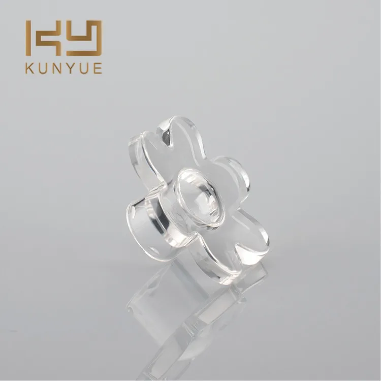 50ml Butterfly Shape Spray Transparent Glass Perfume Bottle