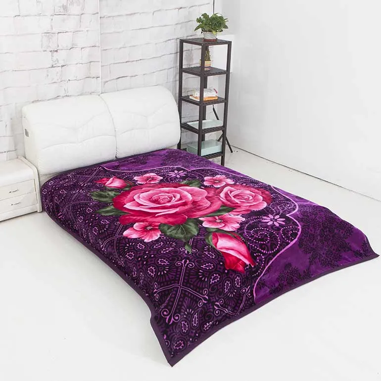 Buy bulk china 100% polyester extra thick heavy fleece blanket 220x240cm