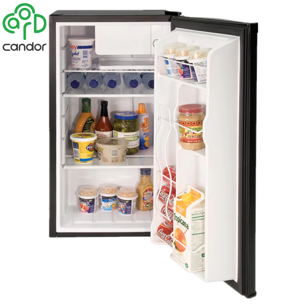 Pepsi Refrigerator Zhongshan Compressor Hot Sale R600a Fridge Home Appliance White Black Compact Freestanding Free Spare Parts