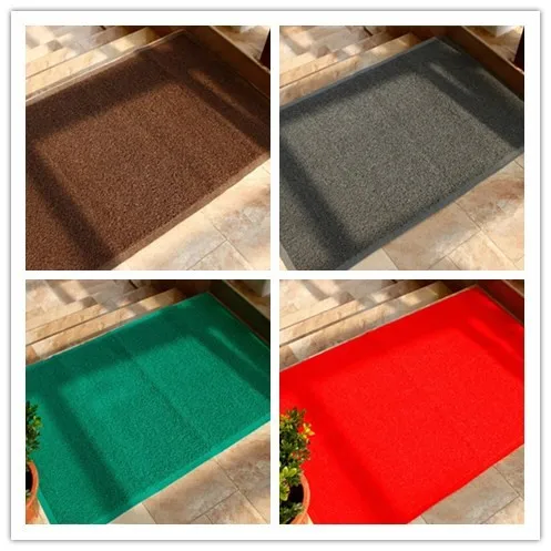 Non-slip waterproof rubber pvc coil cushion mat pvc floor mat carpet
