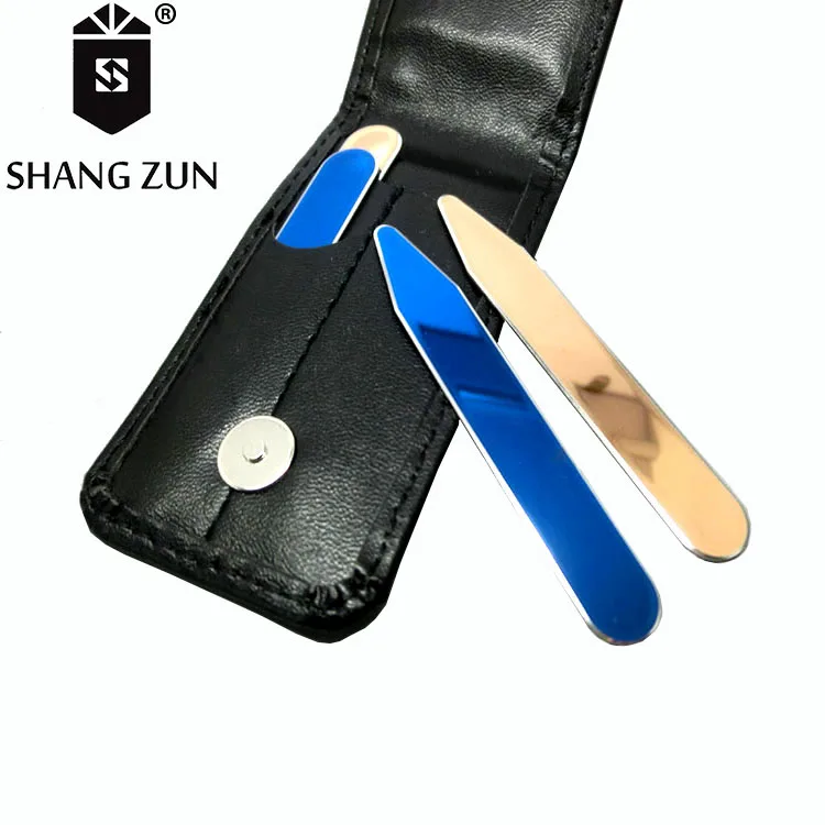 Металлический ошейник от производителя, ошейник с логотипом на заказ, ошейник из нержавеющей стали, вставки для мужской рубашки