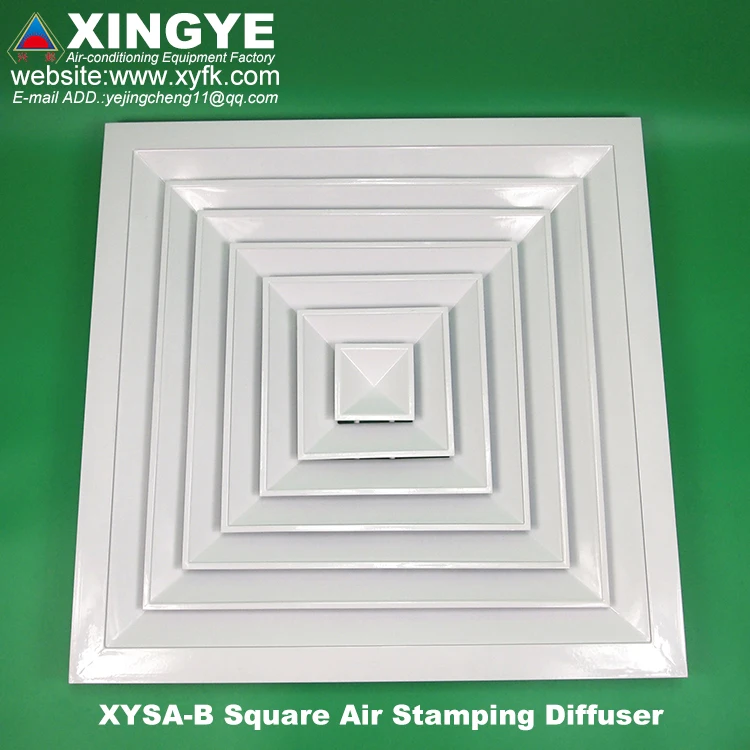 
HVAC air conditioner Super low price ventilation good quality stamping louver grille diffusers air duct vent XYSA-B600 
