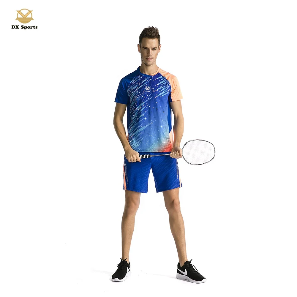 
Wholesale badminton sportswear clothing uniform sublimation badminton jersey 