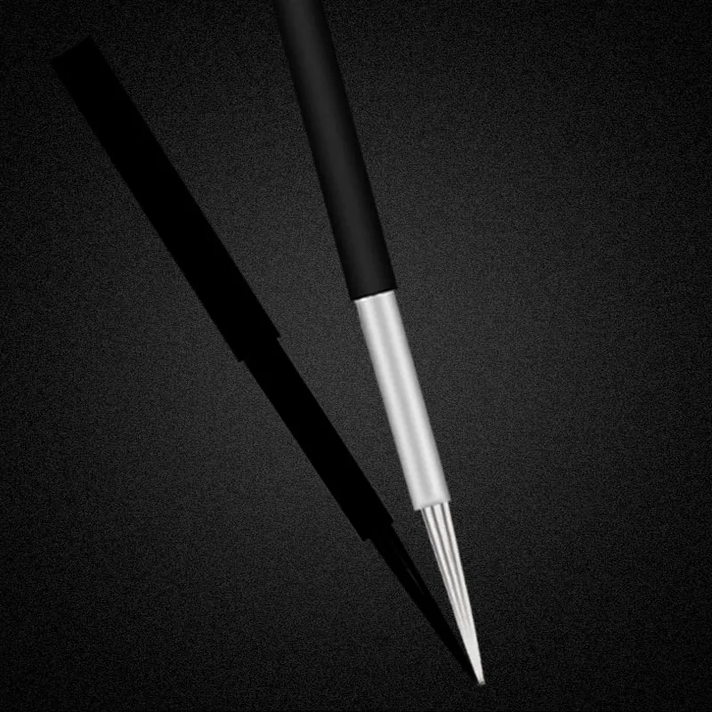 Черная 3RL ручная татуажная игла для бровей перманентный макияж 3RL туманные татуажные иглы для бровей поставка