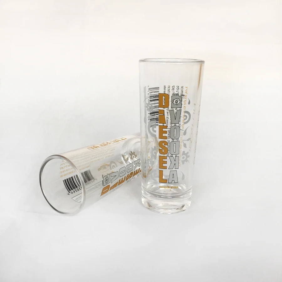 60ml plastic shaped bullet shot glass