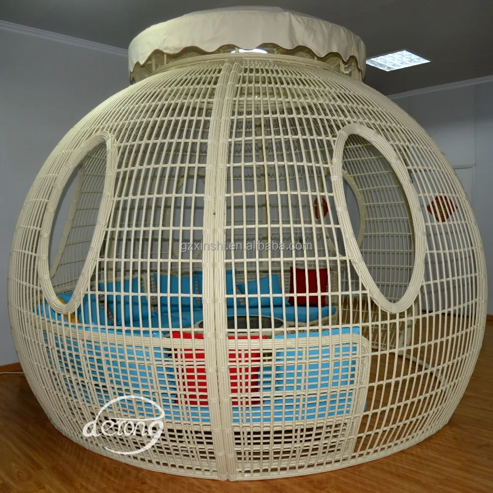 hotel outdoor furniture garden gazebo set PE outdoor resort furniture catalogue patio furniture parts