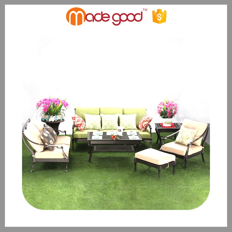 New product professional metal aluminium italian antique style sofa