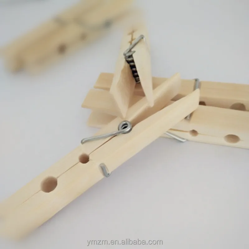 bamboo sock clip bamboo clothepin bamboo pegs with factory price