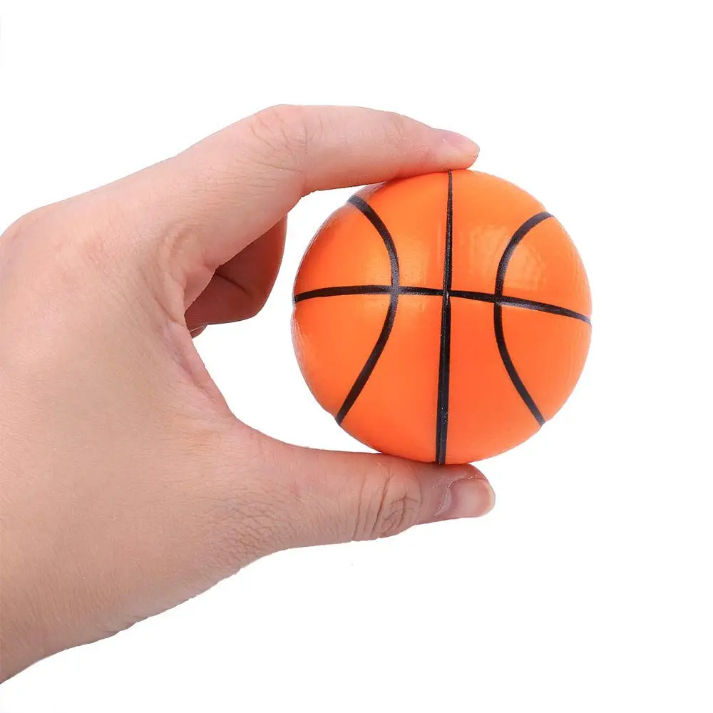 Wholesale PU Foam Ball Stress Ball Basketball Shape