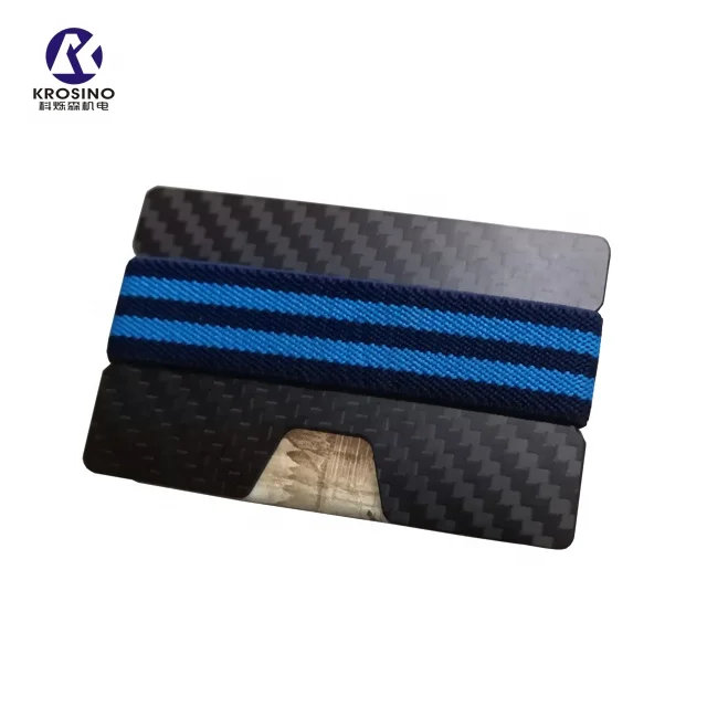 
Carbon Fiber Minimalist Slim Wallet, RFID Blocking Credit Card Holder, Card Holder Front Pocket Wallet 