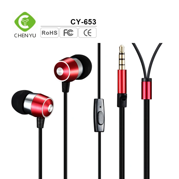 Из Металла шумоизолирующие наушники с объемом пультом дистанционного управления и микрофоном для сотовых телефонов и планшетов