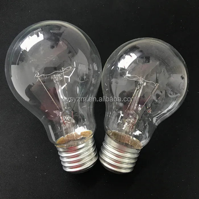 Cheaper Price 220v 40w 60w 75w 100w E27 B22 Clear Incandescent Light Bulb and Frosted
