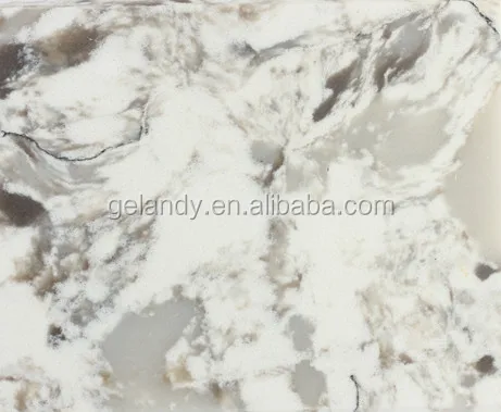 
New Color Mable Pattern Quartz Stone 3200*1600*20mm for Kitchen Countertop 