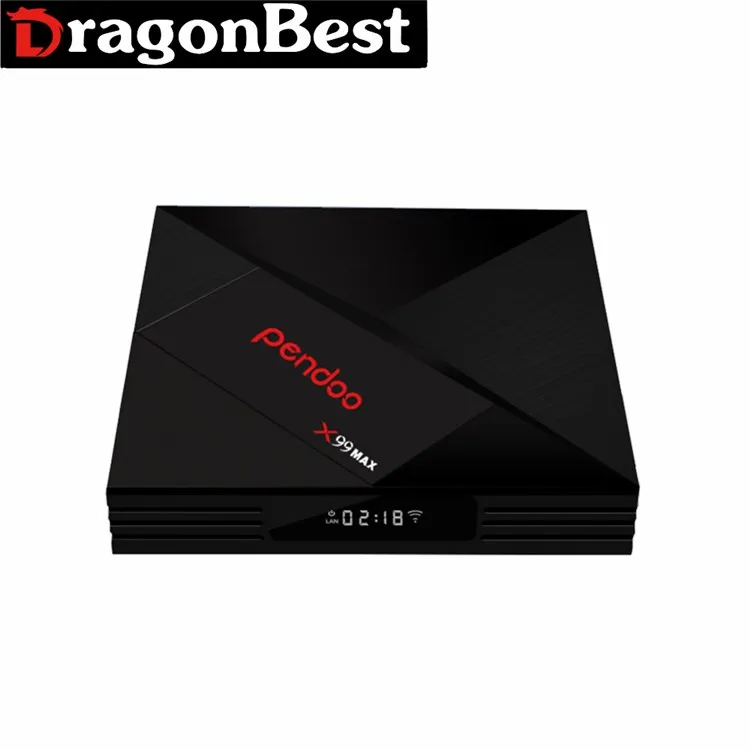Android 7.1 pendoo X99 Max rk3399 4 г 32 г TV Box с сим-4 г карты ТВ-приемником