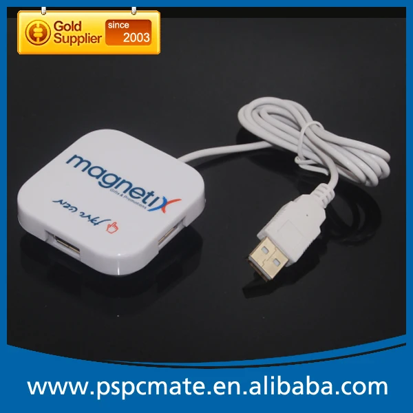 Новинка подарок промотирования квадратный USB Webkey Кнопка 3 порта USB концентратор с Weblink для компьютера