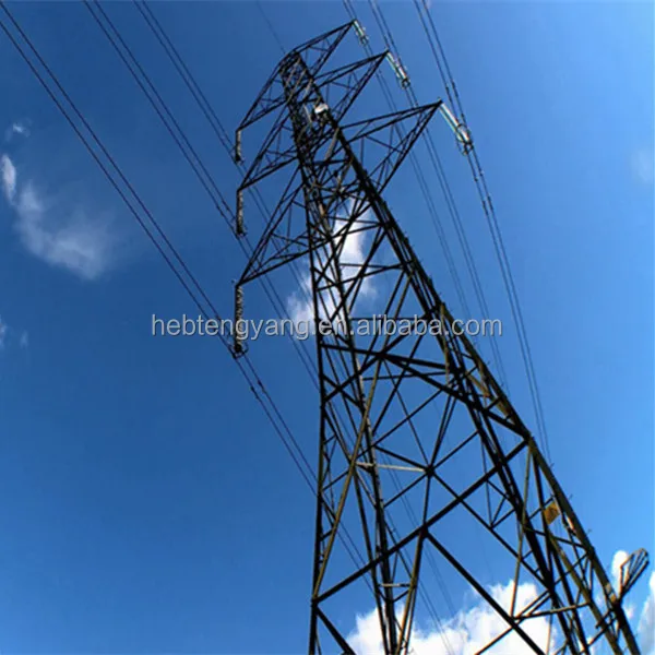 High Voltage Power Electric Transmission Towers for Power Distribution