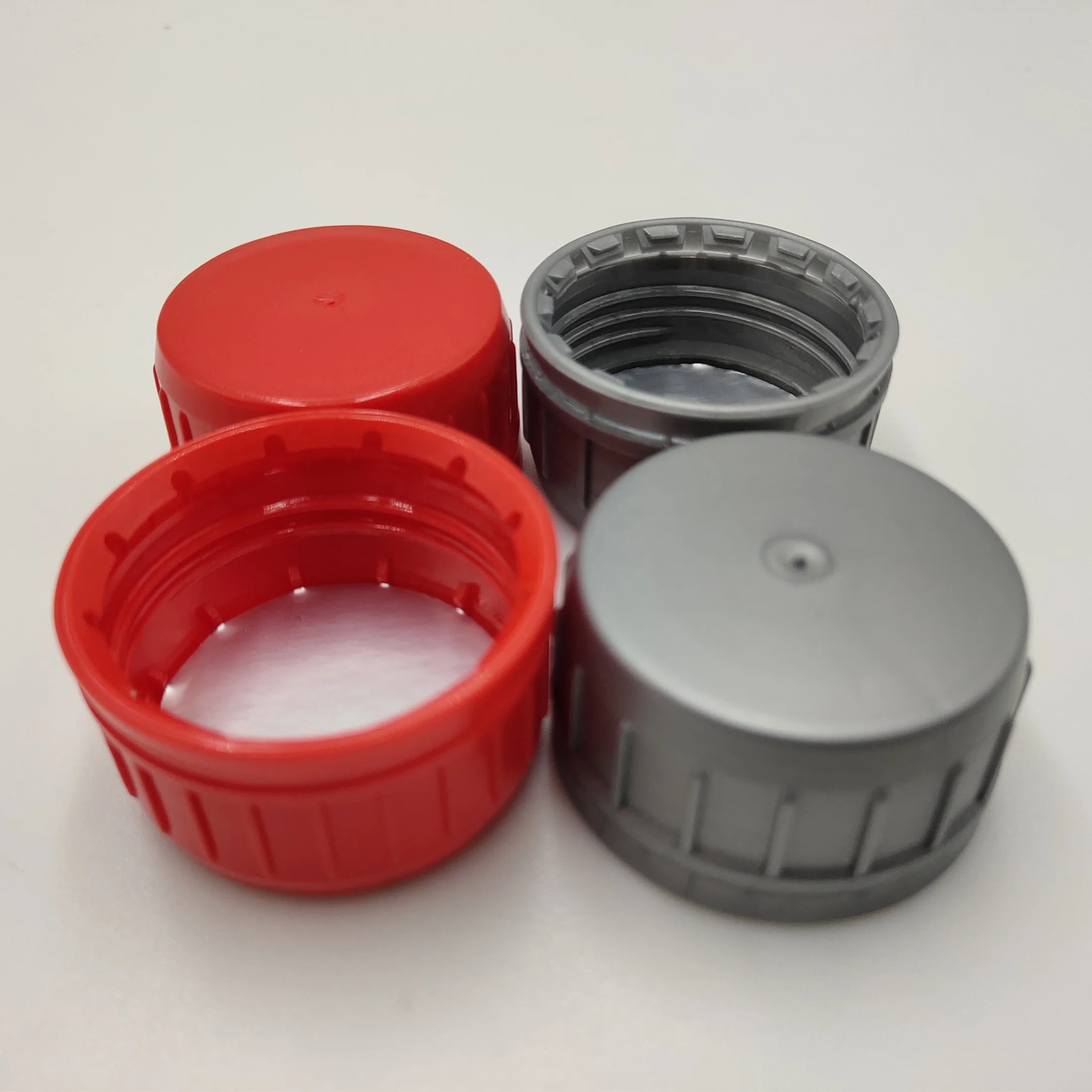 variety plastic lubricant oil bottle pilfer proof screw cap