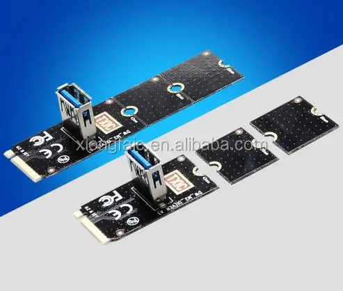 Переходник NGFF на PCI-E слот M2 для расширения карты PCIe адаптер-удлинитель USB 3