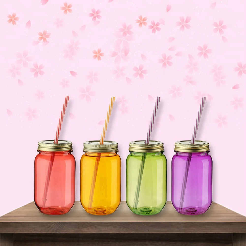 В наличии, завод по производству холодных напитков, 26 унций, акриловая пластиковая банка с одной стенкой и пластиковой крышкой