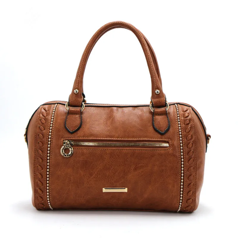 2020 newest luxury organizer women handbag design boston brand bag