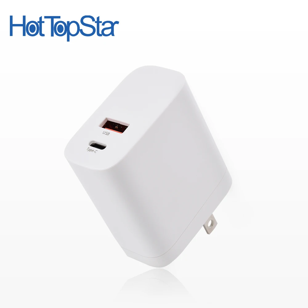 Устройство работающее от прикуривателя с 2 портами 30 Вт с разъемом USB Type-C PD QC3.0 USB 5V 2.4A функция быстрой зарядки мобильного телефона, настенное зарядное устройство, адаптер,