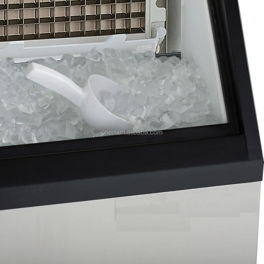 
custom commercial undercounter ice cube bullet block maker making machine 