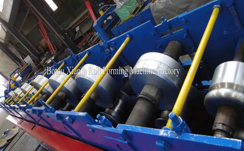 
USA hot used metal roof 6 inch gutter roll forming machine for sale 